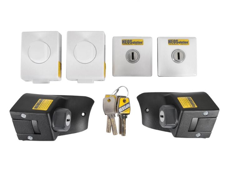 Heos Security 4 pack Ducato 250/290 zamki do kabiny