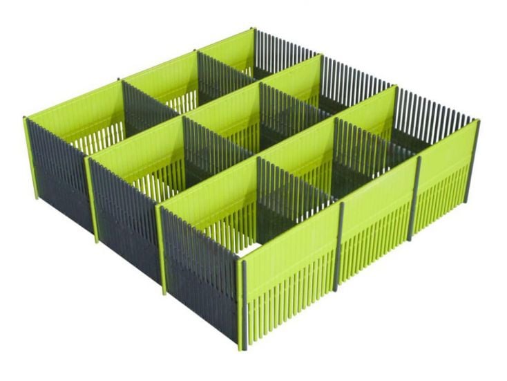 Purvario organizer do szuflad - Lime Anthracite