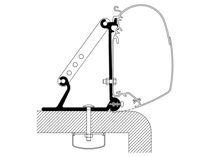 Thule adapter Omni Roof