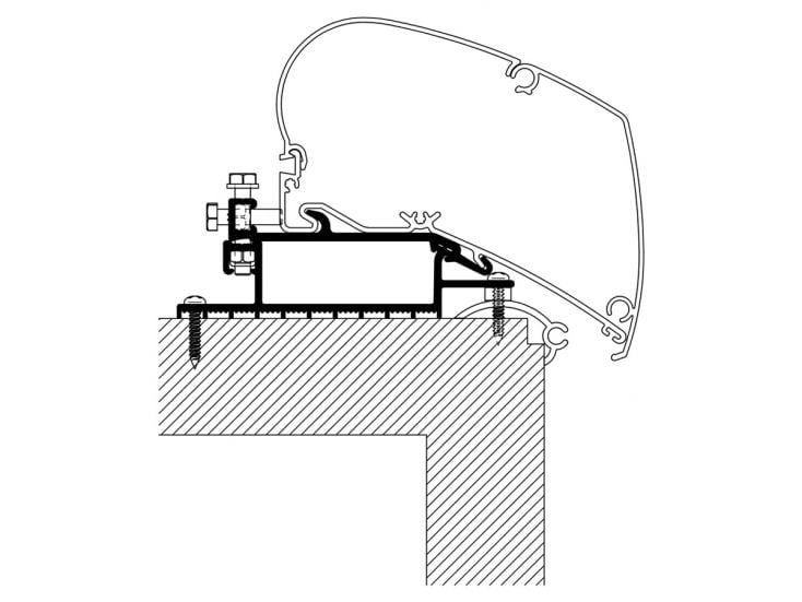 Thule adapter Roof Top