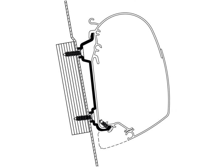 Thule adapter do Transit High Roof