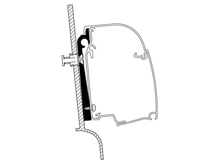 Thule adapter Westfalia