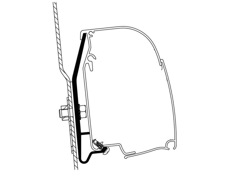 Thule adapter do Westfalia Nugget