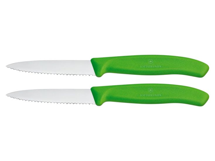 Victorinox Swiss Classic zestaw noży z ząbkowanym ostrzem - Green